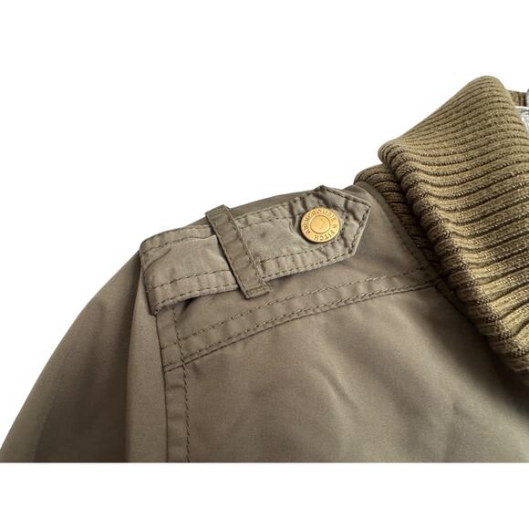 Abercrombie & Fitch Women's Green Bomber Jacket Size Large - Picture 4 of 13